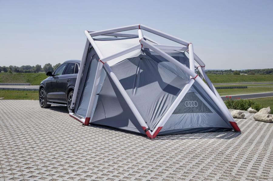  Audi Q3 2.0 TDI Quattro with Camping Tent 2014 года  (фото 22 из 24)